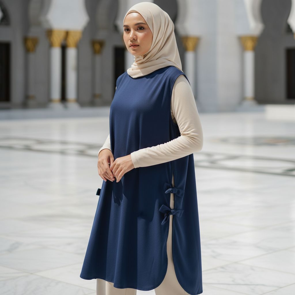 Outer tanpa lengan/ LD 105 - 120 cm/ Outer wanita jumbo M-XXL