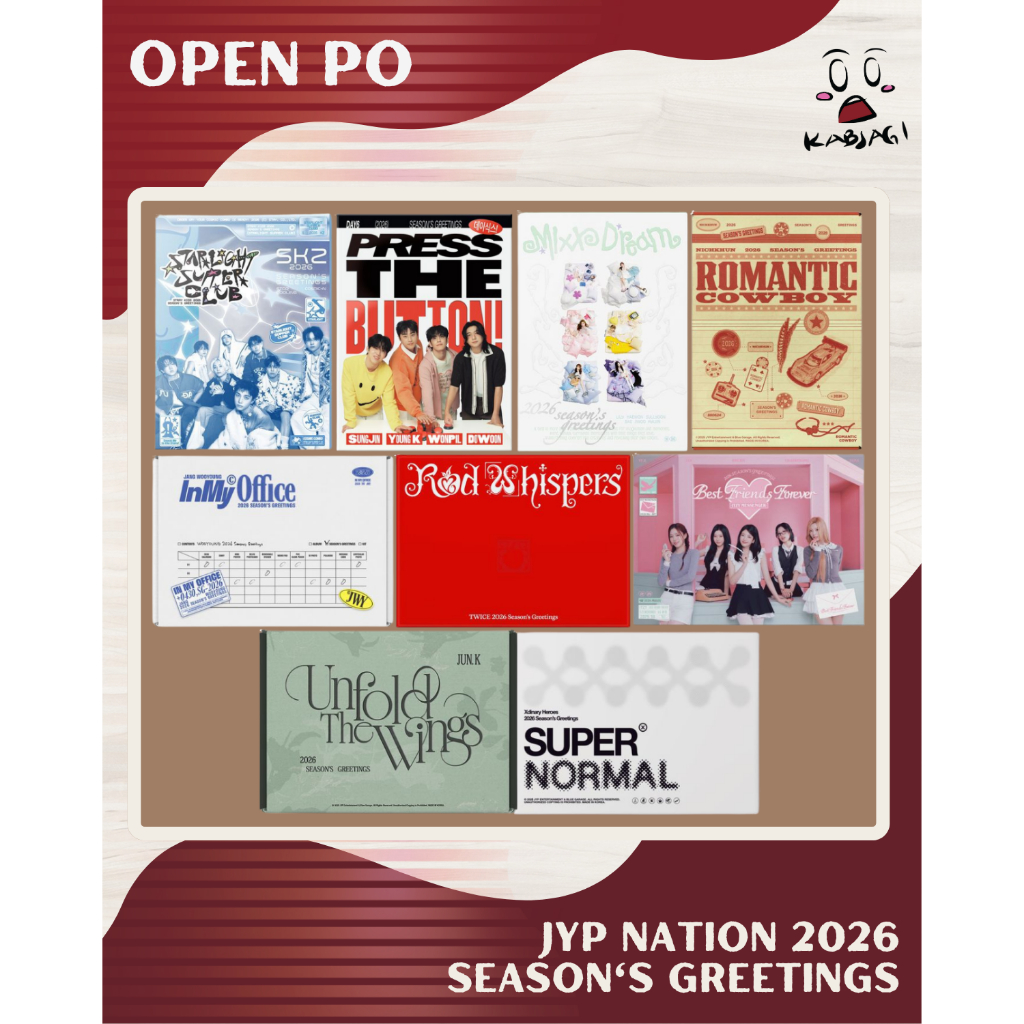 [OPEN PO] JYP NATION 2026 SEASON'S GREETINGS