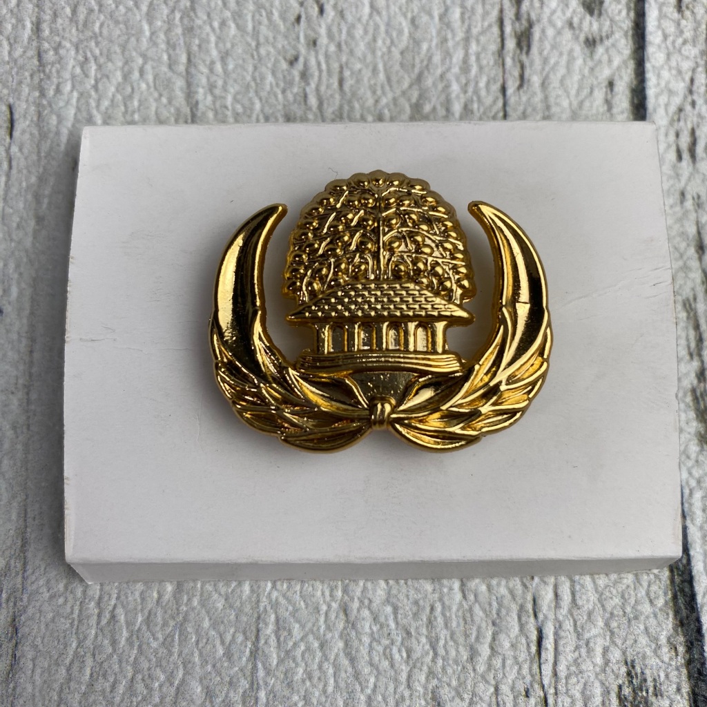 Pin KORPRI PENITI PREMIUM High Quality Lencana Korpri KUNINGAN ASLI Atribut PNS Bahan Cor Mengkilap