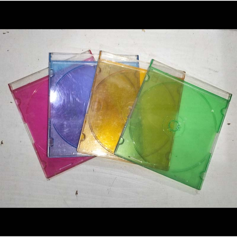 Barang Bekas Preloved Tempat CD DVD Mika Compact Disc Case