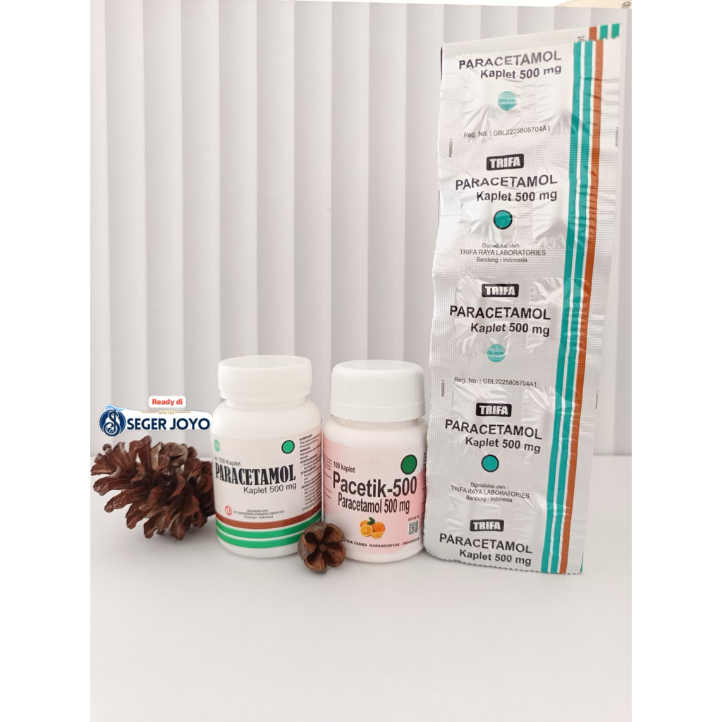 PARACETAMOL (Botol & Strip) - PACETIK (Botol)