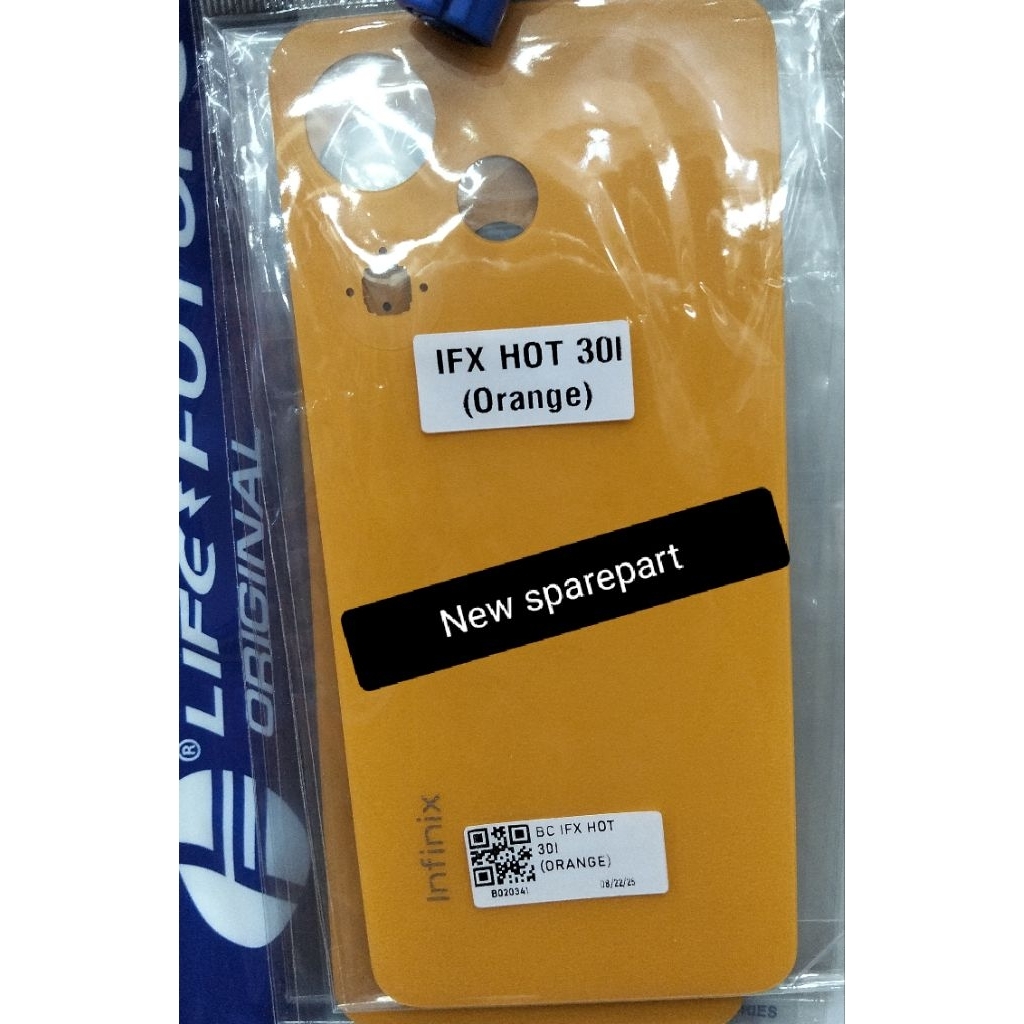 BACKDOR INFINIX HOT 30i (ORANGE)