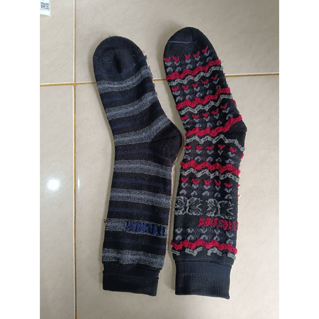 Kaos kaki Unisex thermal Musim Dingin Original Edwin Bahan Katun Tebal Dan Lembut