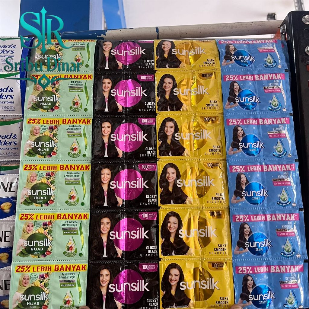 Shampo sunsilk sachet/sunsilk shampo renteng isi 12sachet