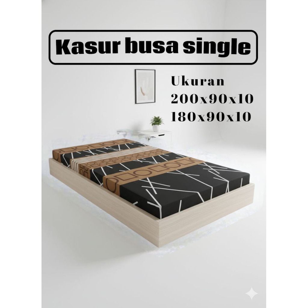 kasur busa single ukuran 90x200x10
