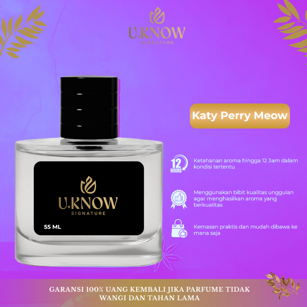 U.Know Signature - Katy Perry Meow - Exclusive Parfume - Parfume Mewah Elegan