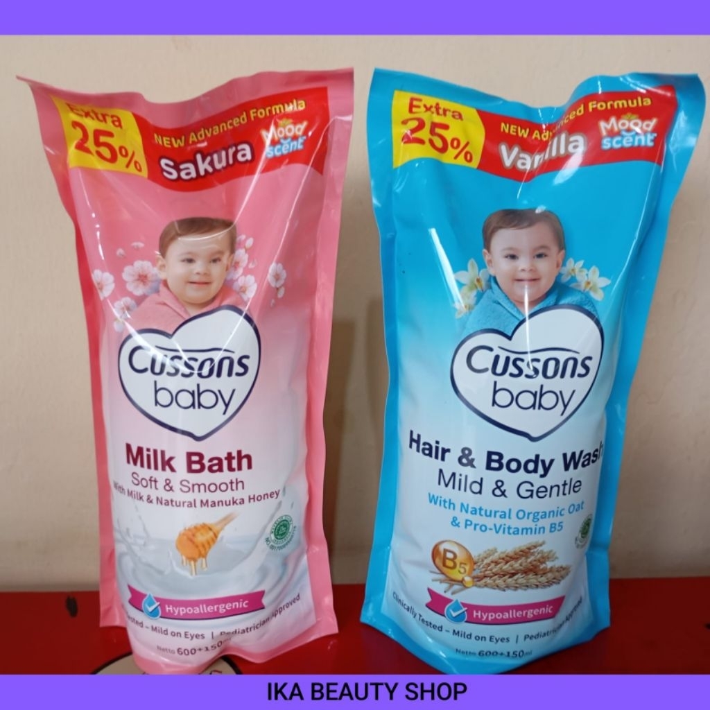 Cussons Body Wash 600ml + 150ml