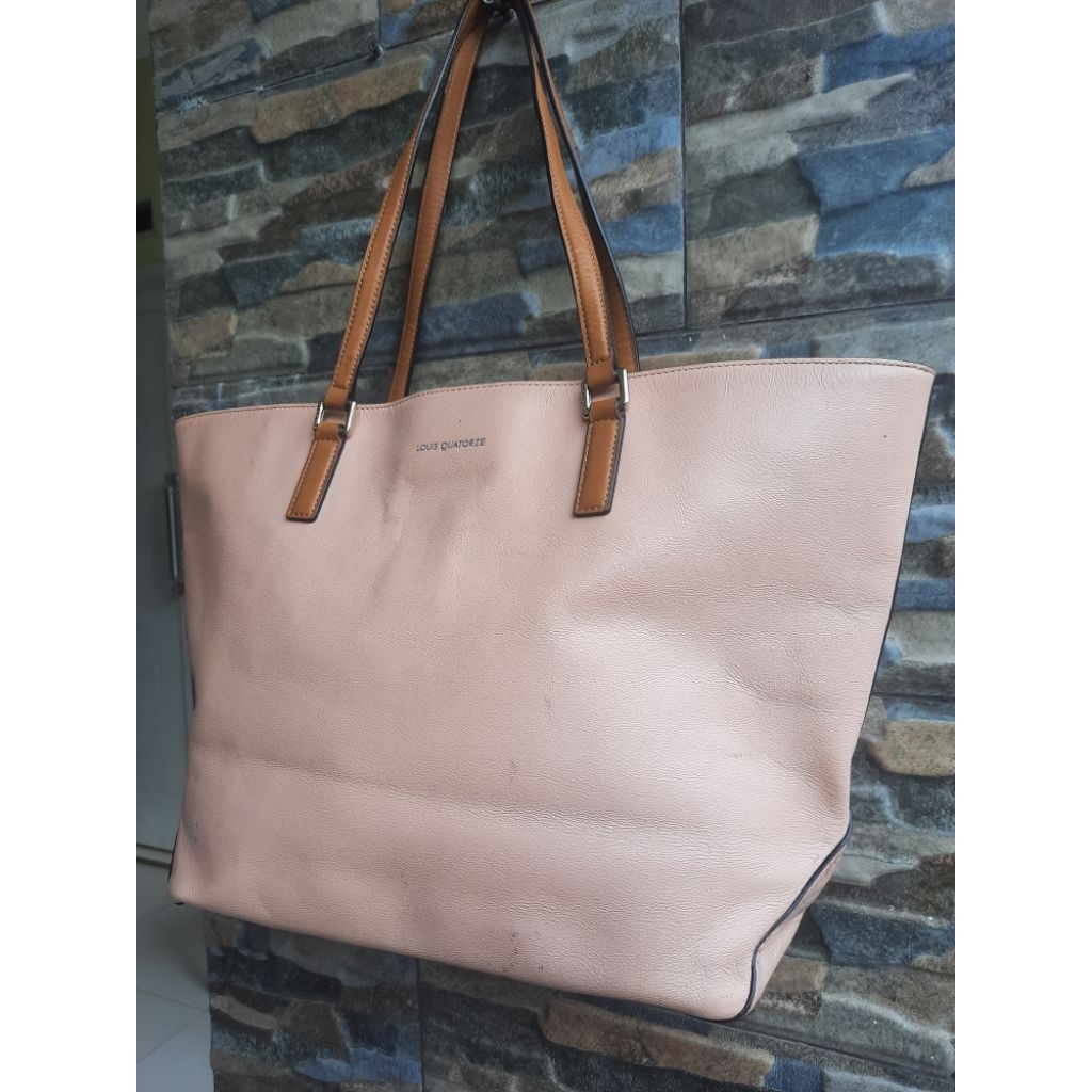 Totebag Pink LOUIS QUATORZE - TAS PRELOVED