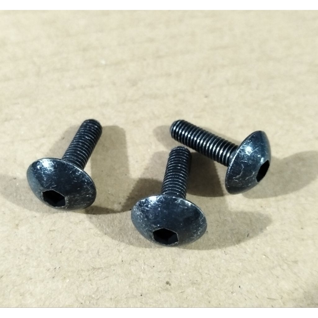 Murah COD (10pcs) Baut L4 Kepala Payung (Baut 8) Panjang 1.8cm M5x18