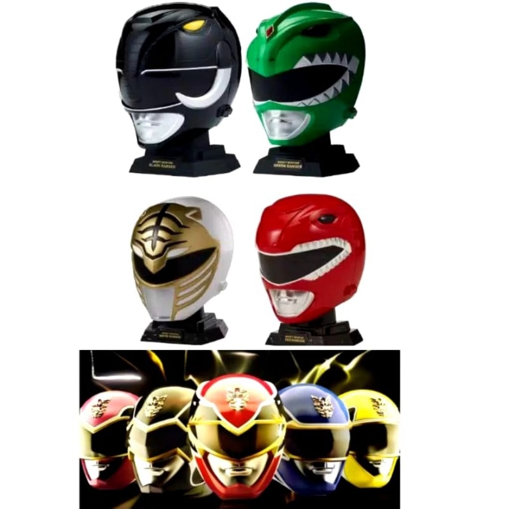 Helm cosplay power ranger ukuran ANAK ANAK