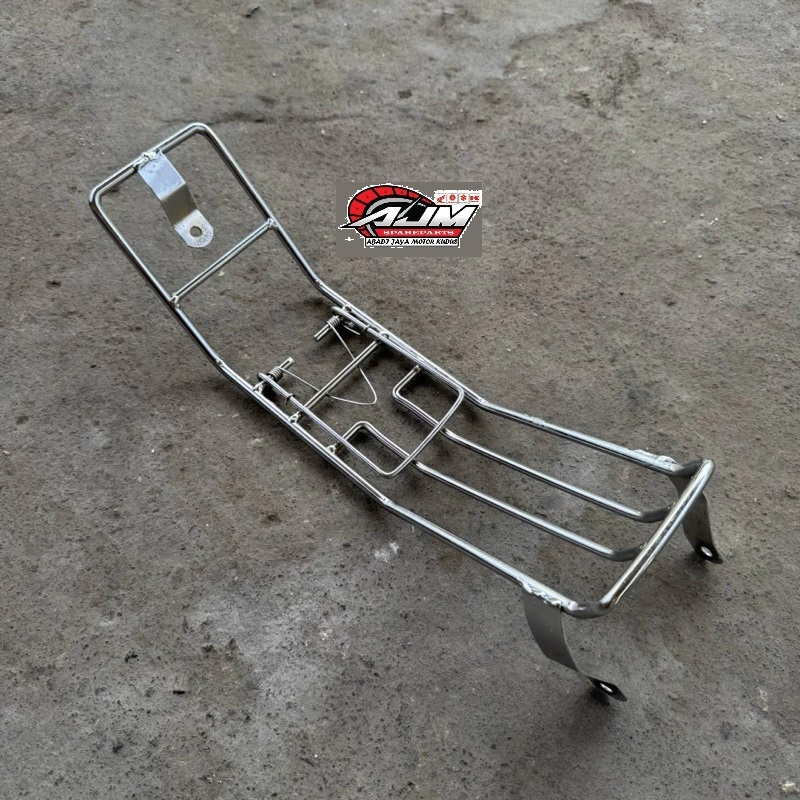 BEGEL RAK JEPIT TENGAH CROM HONDA ASTREA GRAND BAHAN TEBAL STANDAR ORIGINAL