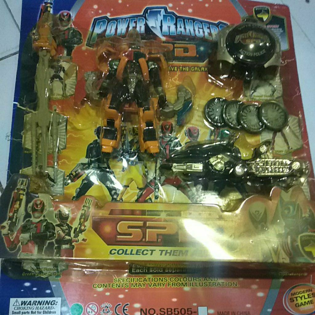 figure spd power rangers retro