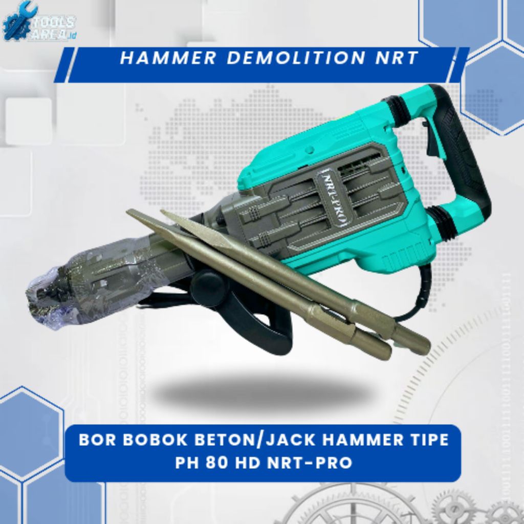 HAMMER DEMOLITION / BOR BOBOK BETON / JACK HAMMER PH 80 HD NRT-PRO