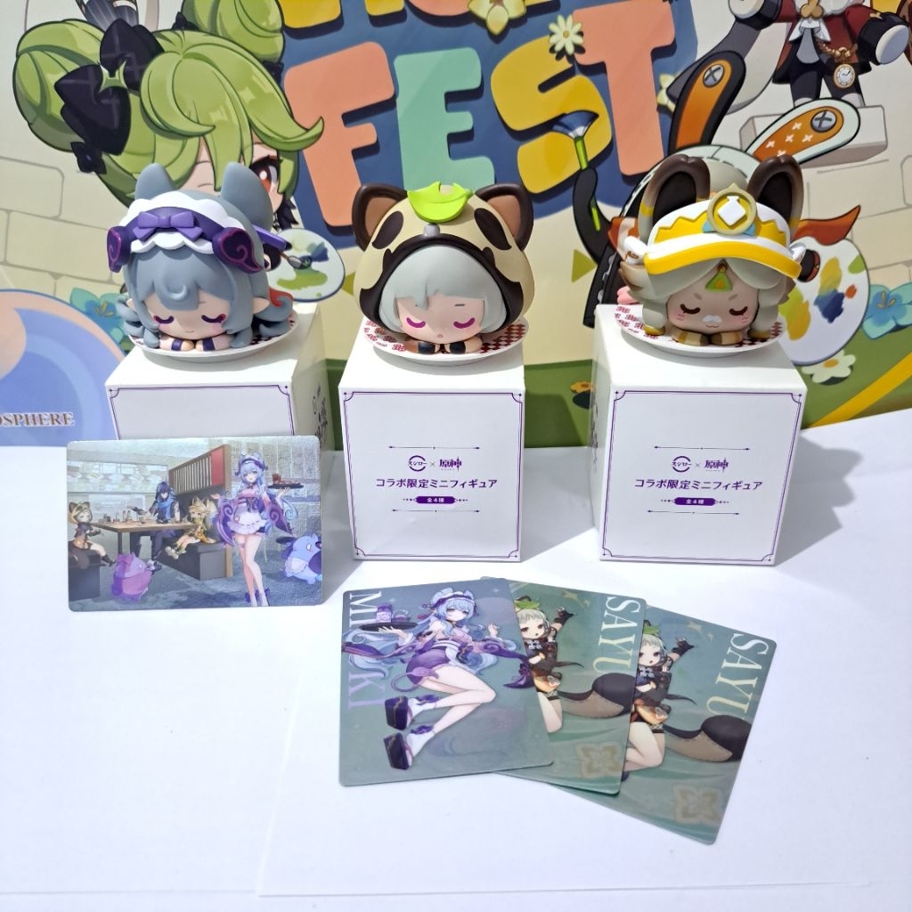 Genshin Impact x Sushiro Merchandise & Redeem Code Colaboration - Official Colab