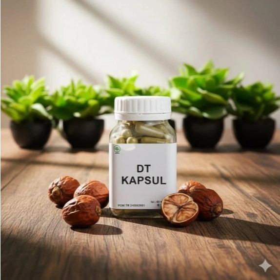DT Kapsul Diet Detox Herbal Pembakar Penghancur Lemak Pelancar Metabolisme Isi 60 Kapsul BPOM ORI