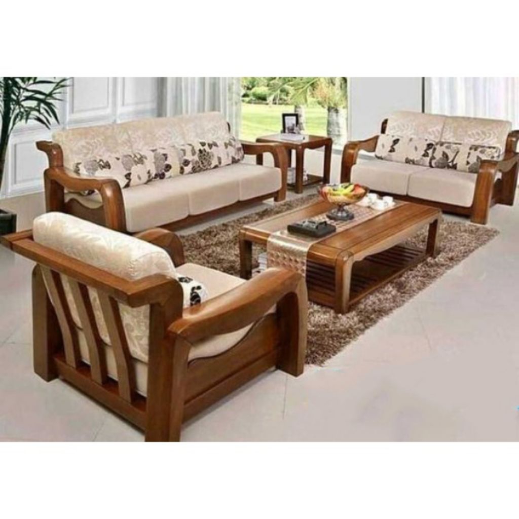 Set Kursi Tamu Minimalis Kayu Jati Terlaris Sofa Tamu Modern Terbaik Kursi Ruang Tamu