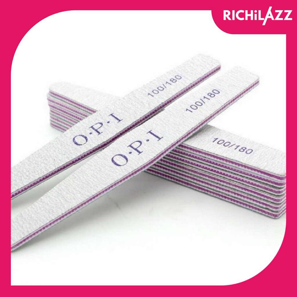 KIKIR BUFFER OPI KUKU KIKIS KUKU KIKIR MANICURE PADICURE KIKIR KASAR KIKIR OPI 100/180