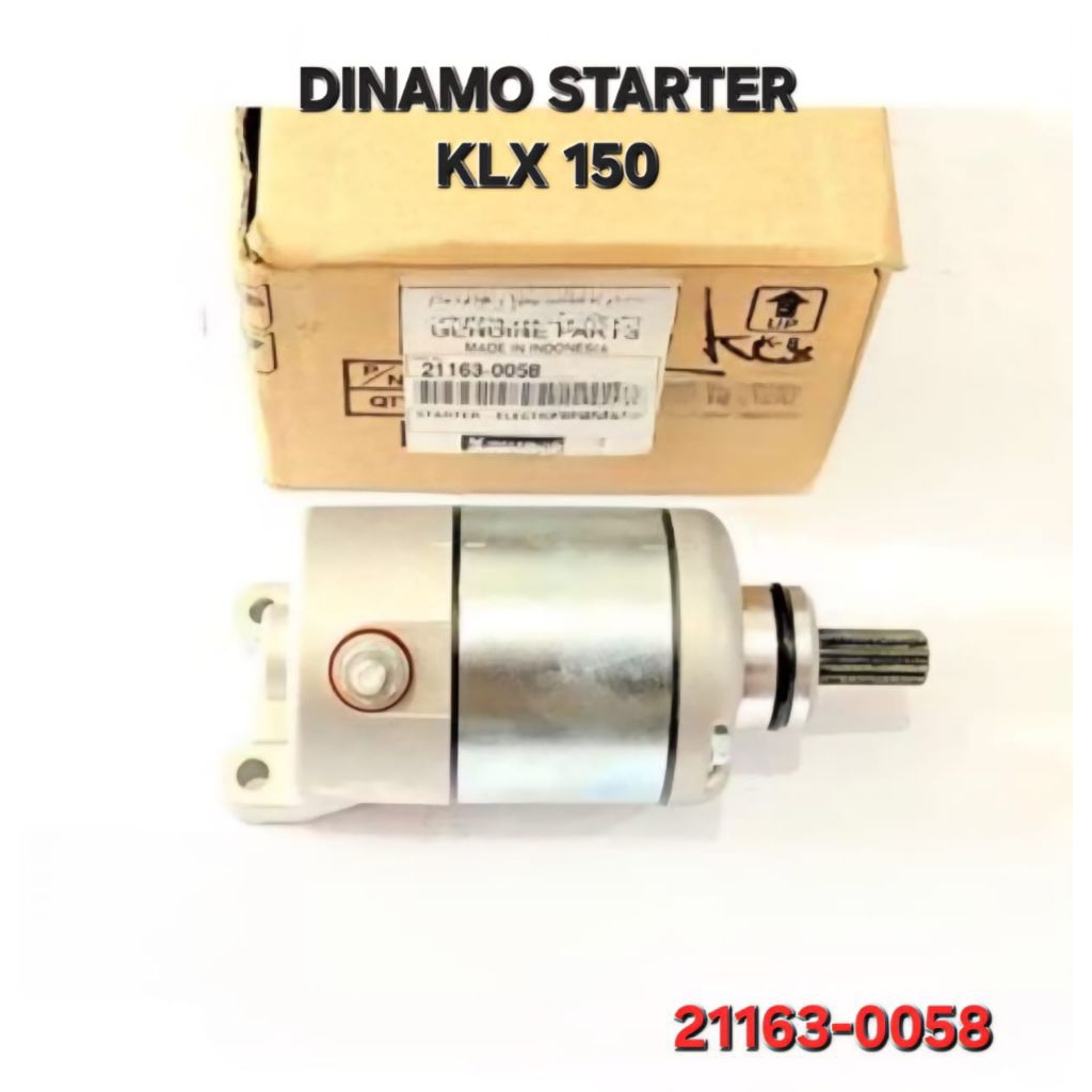 DINAMO STARTER STATER KLX 150 ORIGINAL