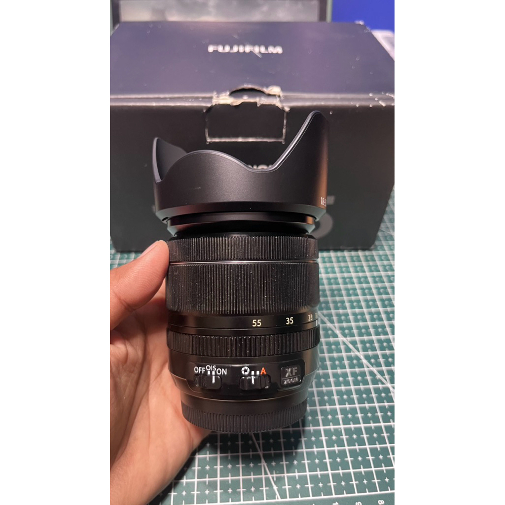 lensa fujinon xf 18-55mm fullset