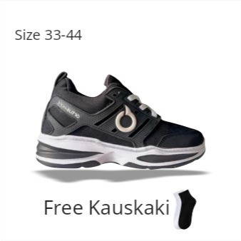 Ortuseight Sepatu Sekolah Hitam Polos Tpr Sepatu Ortus Eight Phyton Sepatu Running Dan Sepatu Sekola