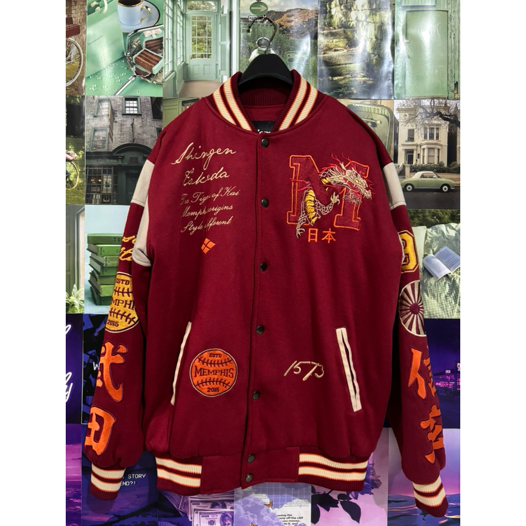 Memphis Orgins Varsity Jacket Preloved