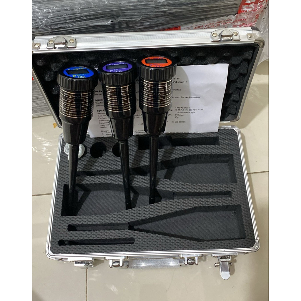 NPK Soil Tester Instant N.P.K Nutrient Tester Fertility Nutrient Meter