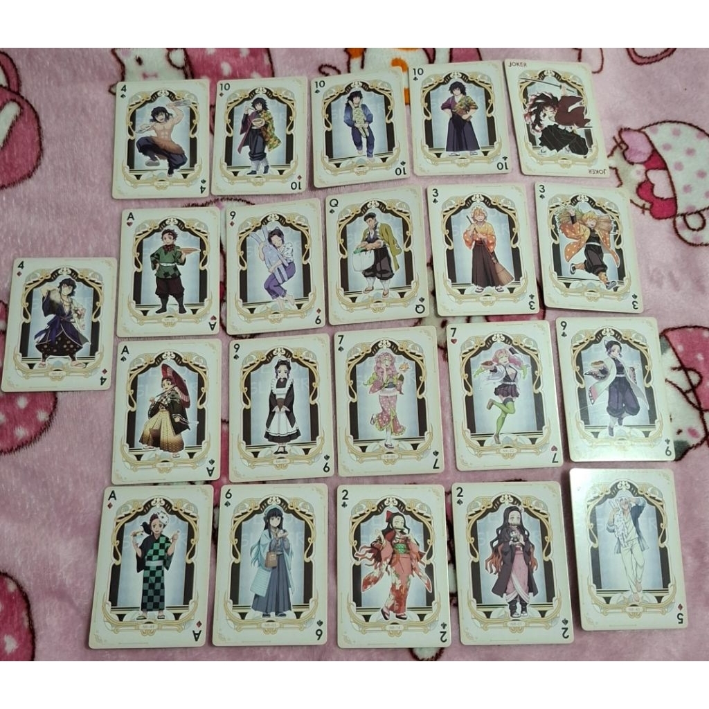 CARD KIMETSU NO YAIBA DEMON SLAYER