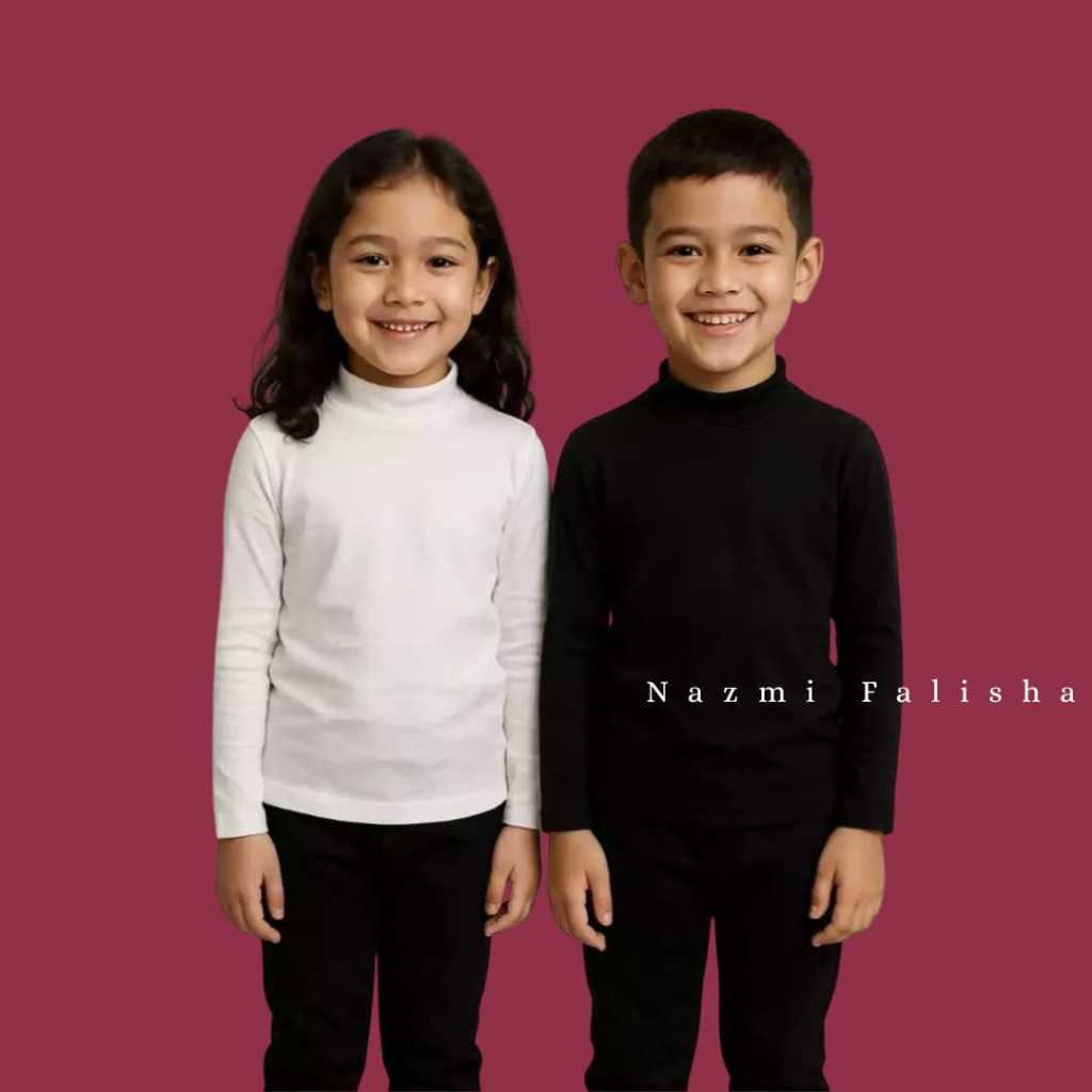 Baju Manset Anak perempuan usia 3-16 tahun mangset anak perempuan polos