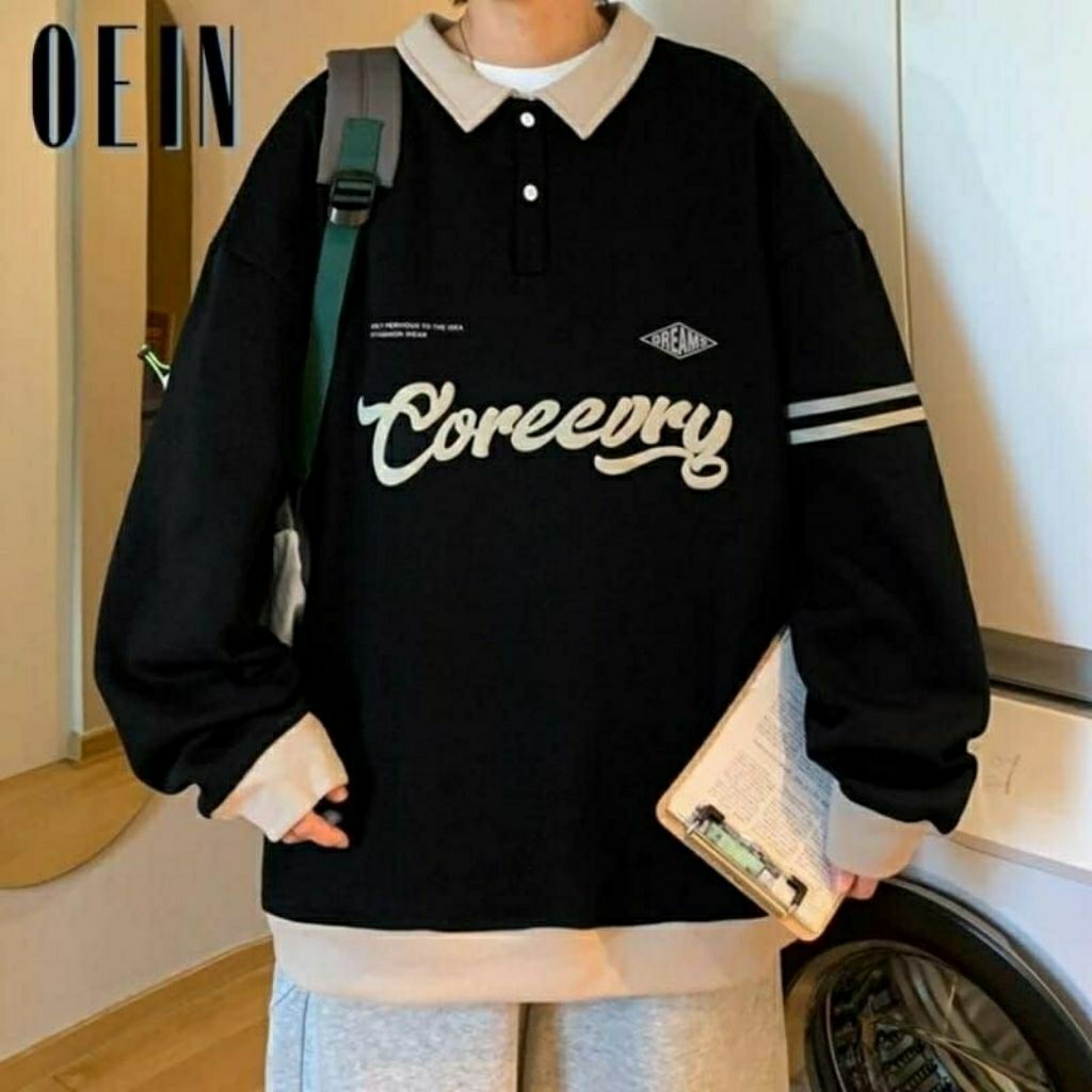 SWEATER PRIA - COREEORY RUGBY - SWEATER OVERSIZE