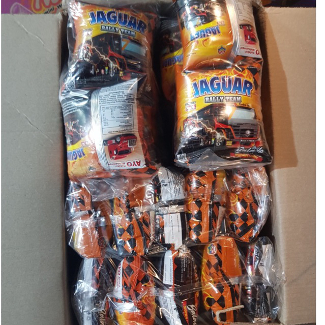 Grosir ciki jaguar 1 renteng isi 10 pcs berhadiah bagi yang beruntung