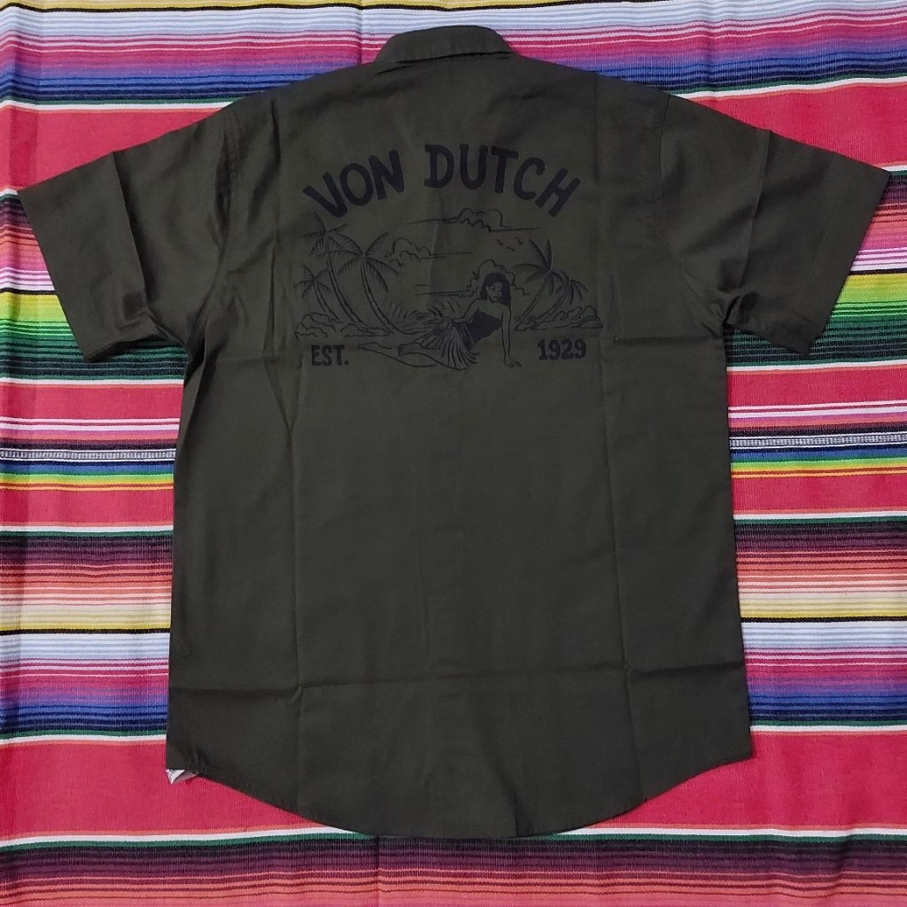 WORKSHIRT - VON DUTCH - XL -ORIGINAL