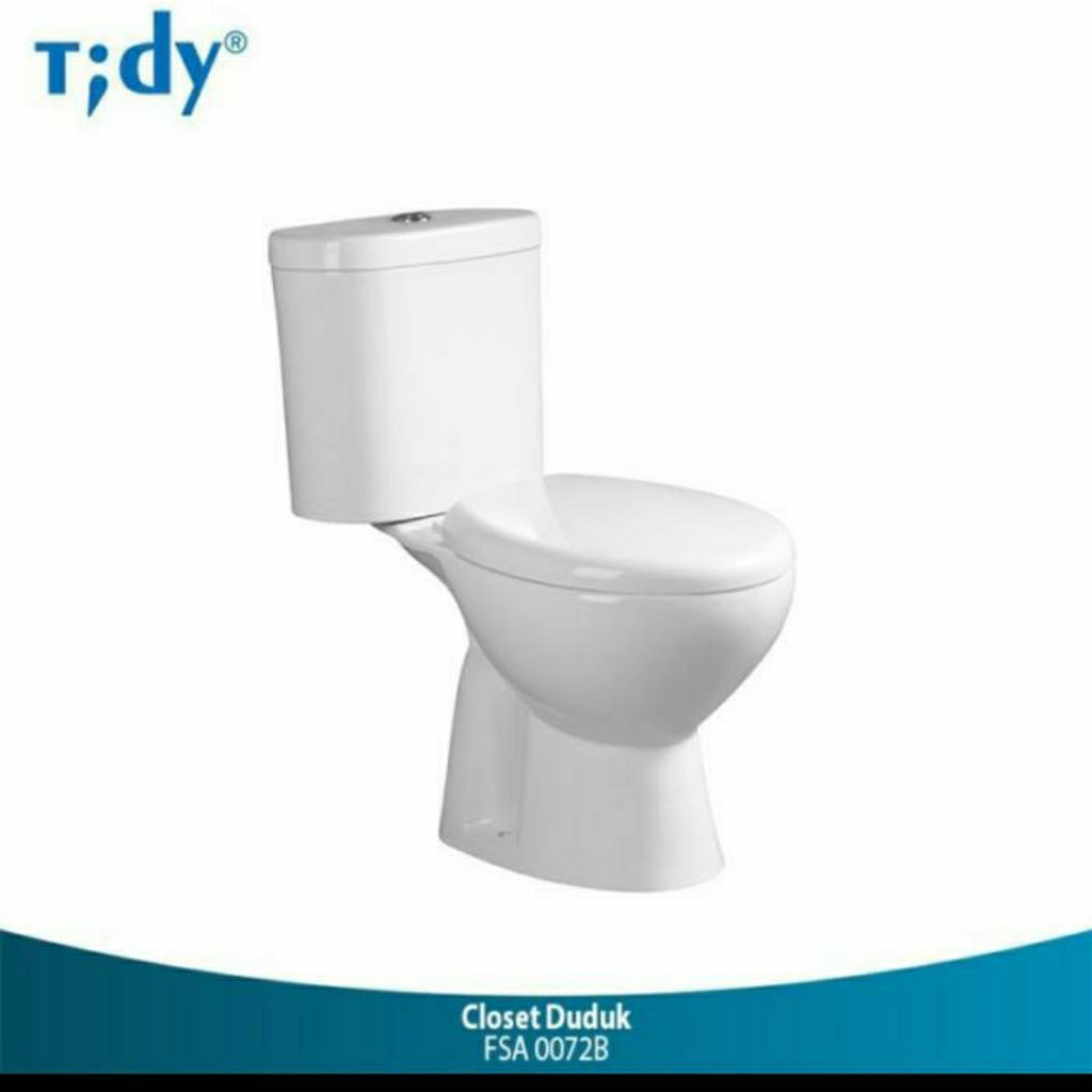 Kloset Duduk Tidy FSA 0072B Putih
