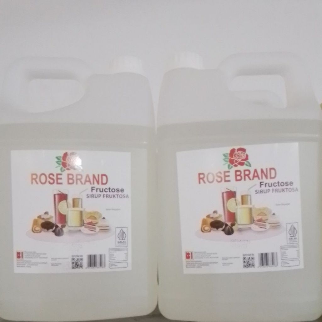Rose Brand Gula Cair Sirup Fruktosa Jerigen 5kg