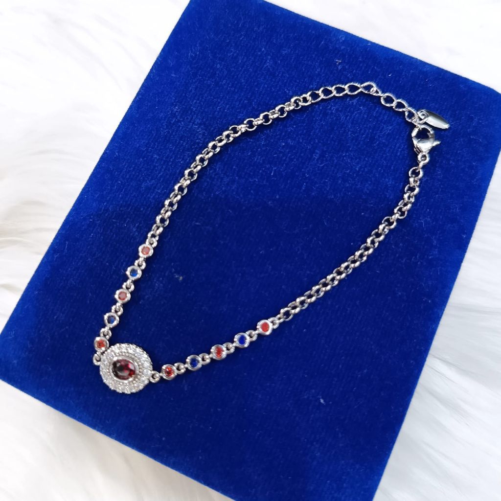 Gelang Tangan Serut Luxury Mata Zirkon