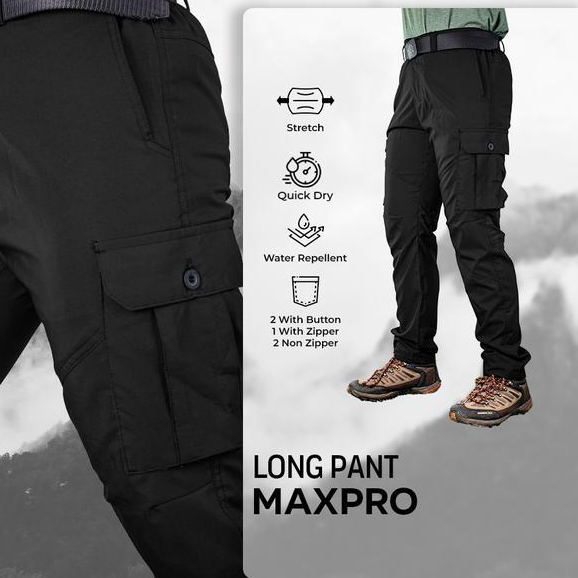 Eiger Adventure - Celana Panjang Hiking Gunung Maxpro Pria