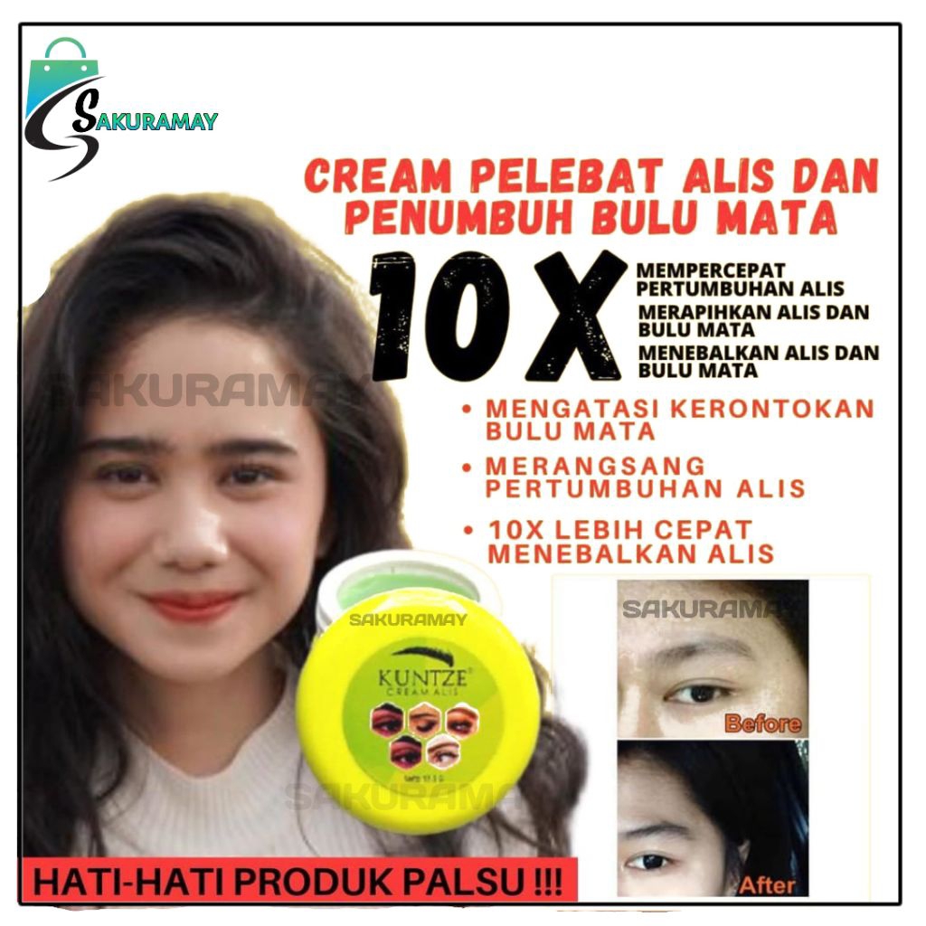 KUNTZE CREAM ALIS BPOM - CREAM ALIS KUNTZE ORIGINAL BPOM PENUMBUH ALIS KUNTZE