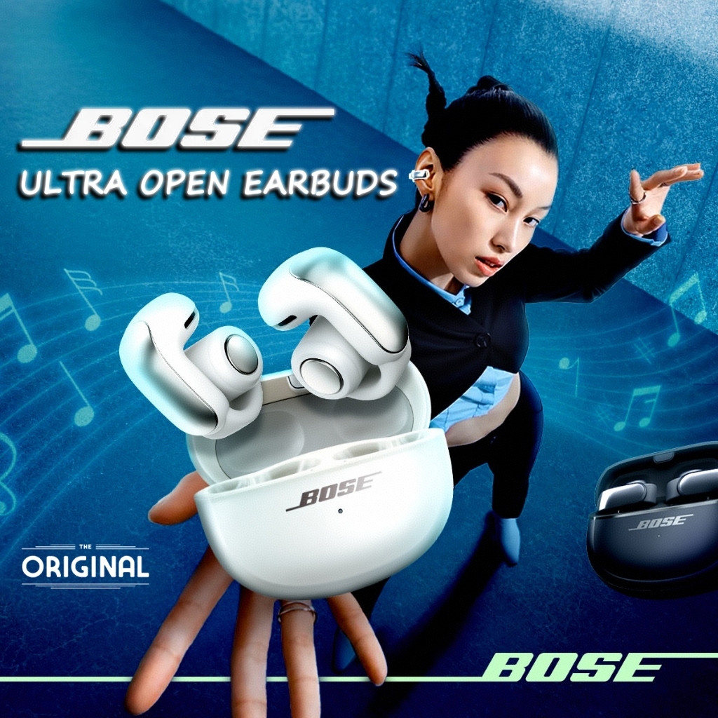 1:1 Super Copy Bose Ultra Open Earbuds Open Ear Bluetooth Nirkabel Earclip TWS Earphone Open Ear Blu