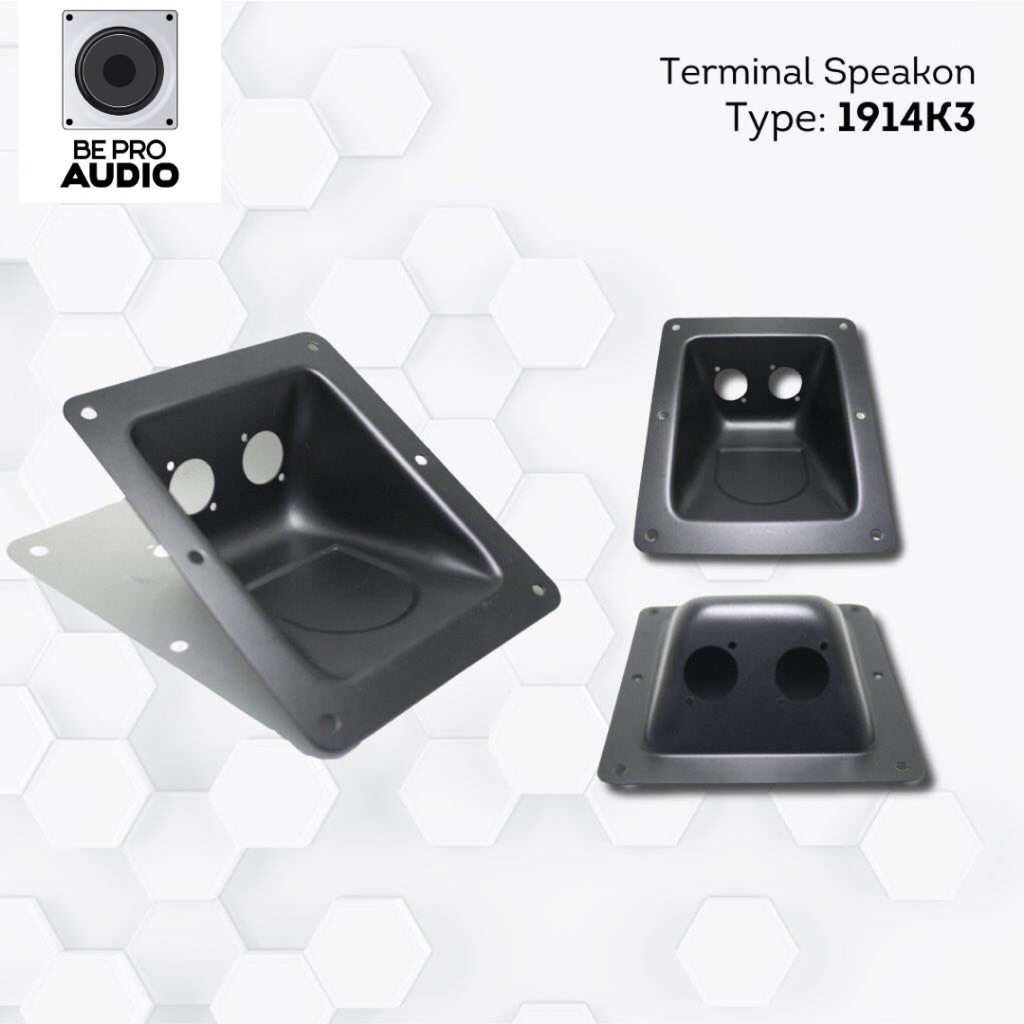 Terminal Speaker 17 x 14 CM 1914 K3 / Terminal Speakon Terminal Spikon BMA 1914 K3