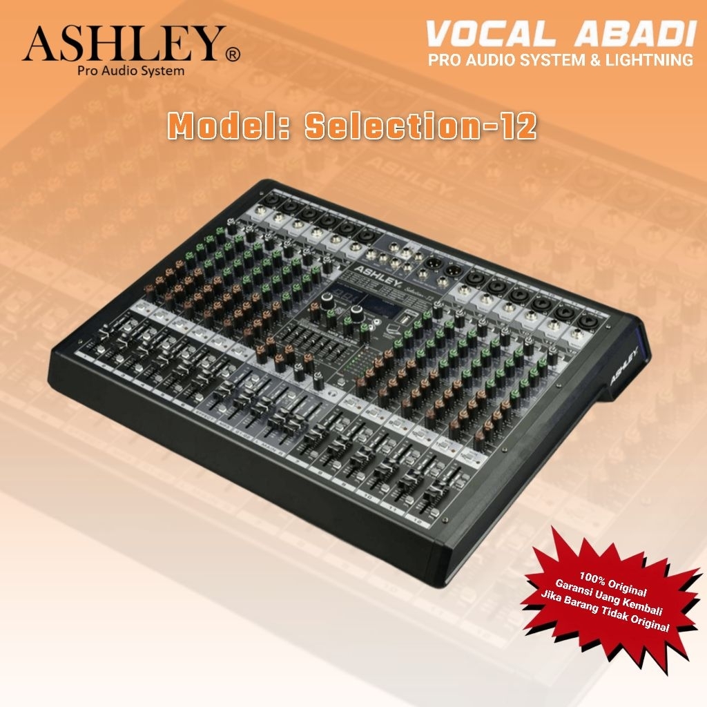 MIXER AUDIO ASHLEY SELECTION 12