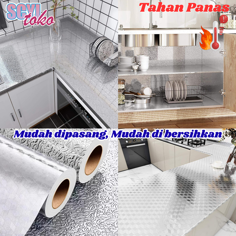 Stiker dapur stiker kamar mandi / anti air/ anti minyak/  tahan panas/ stiker dapur sticker dapur an