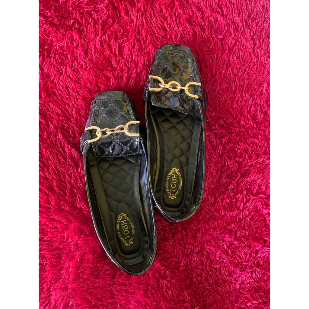 PRELOVED FLATSHOES BALET HITAM