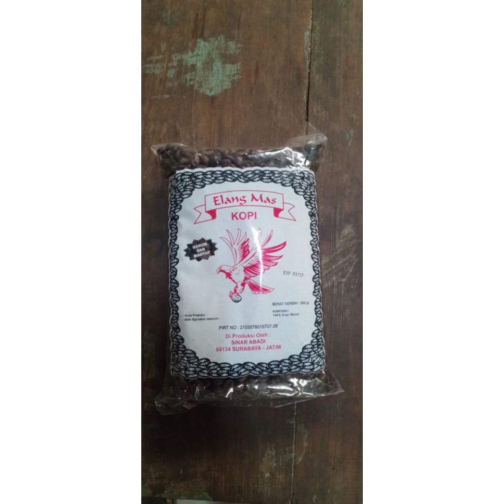 Biji Kopi Murni Elang Mas