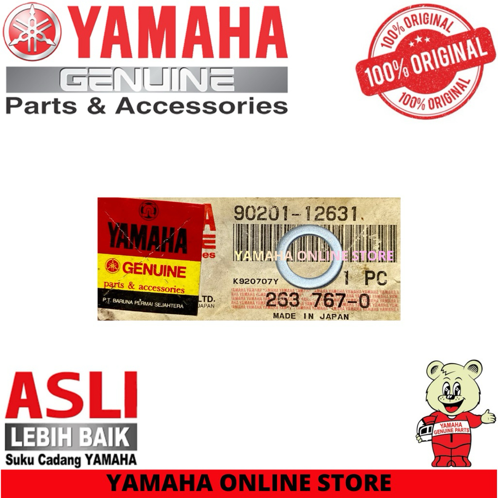 90201-12631 | RING PERSENELING OPERAN GIGI RX KING COBRA ORIGINAL YAMAHA MADE IN JAPAN
