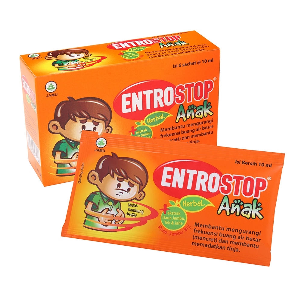 Entrostop Anak Cair 10 ml/Entrostop dewasa/obat kembung