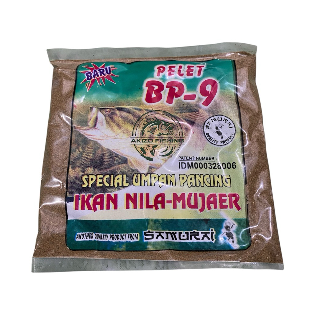 Pelet BP 9 Special Umpan Ikan Nila Mujaer
