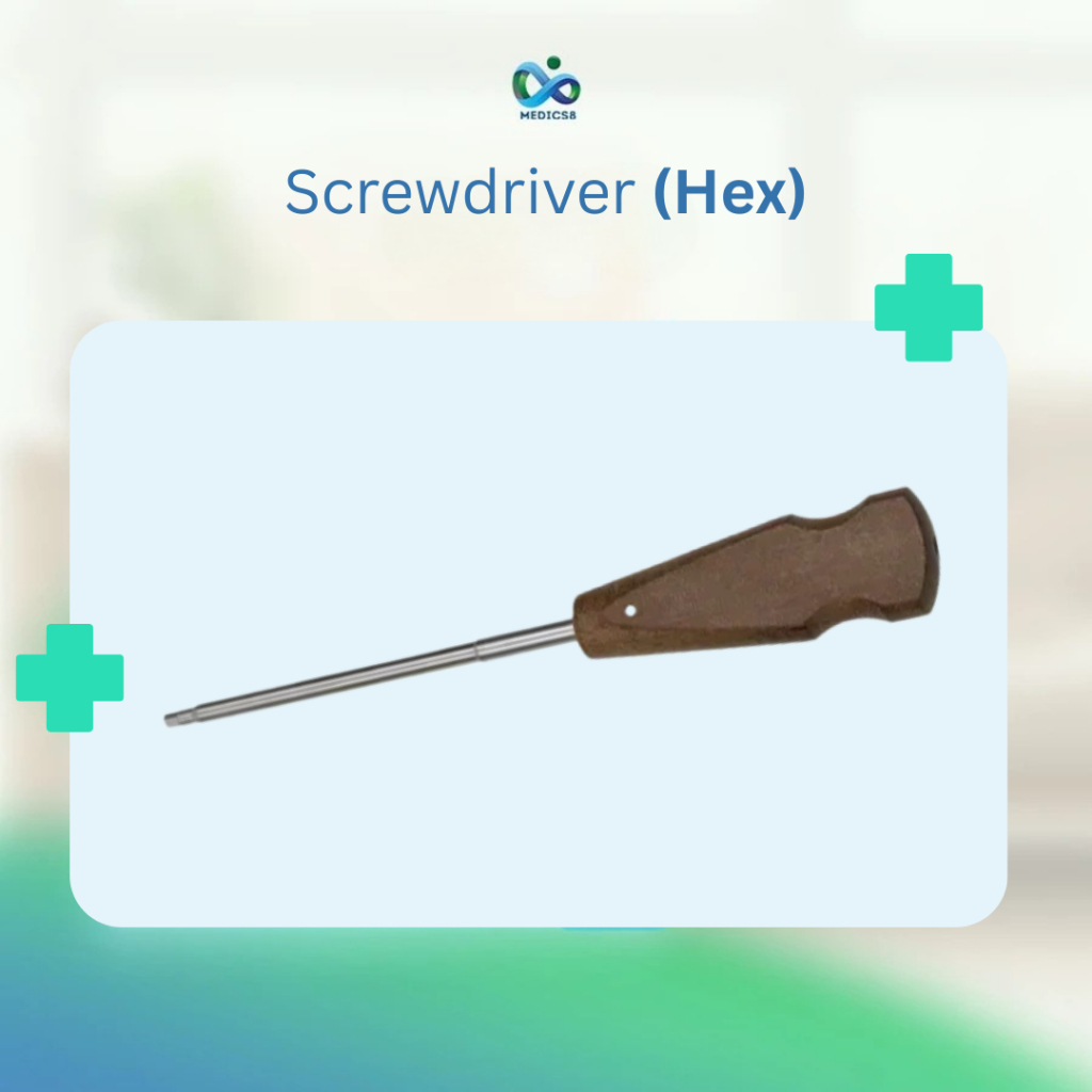 SCREWDRIVER HEX SW2.5 - SMALL FRAGMENT INSTRUMENT