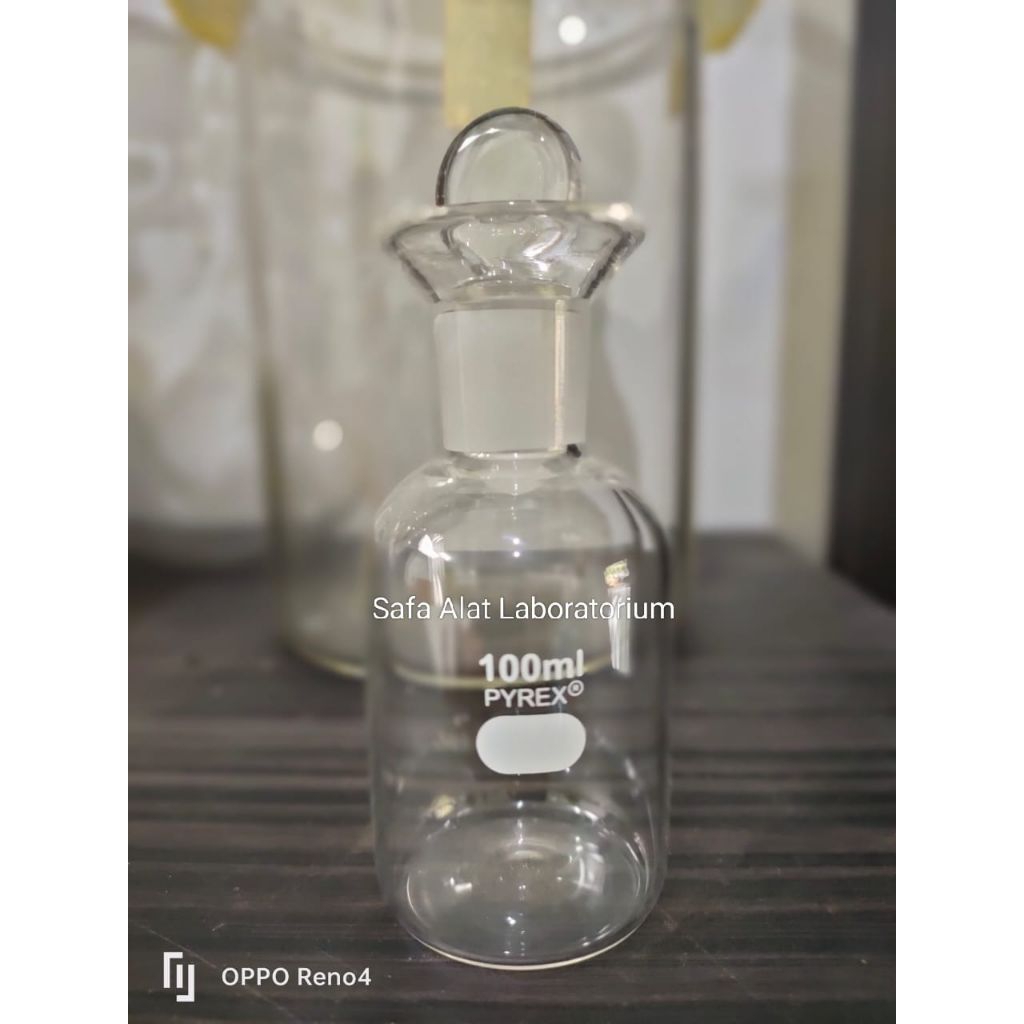 Botol BOD Botol Wingkler 100ml Pyrex