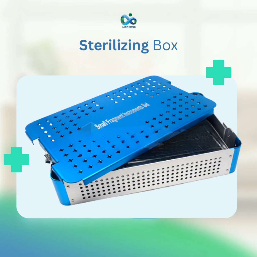 STERILIZING BOX - SMALL FRAGMENT INSTRUMENT