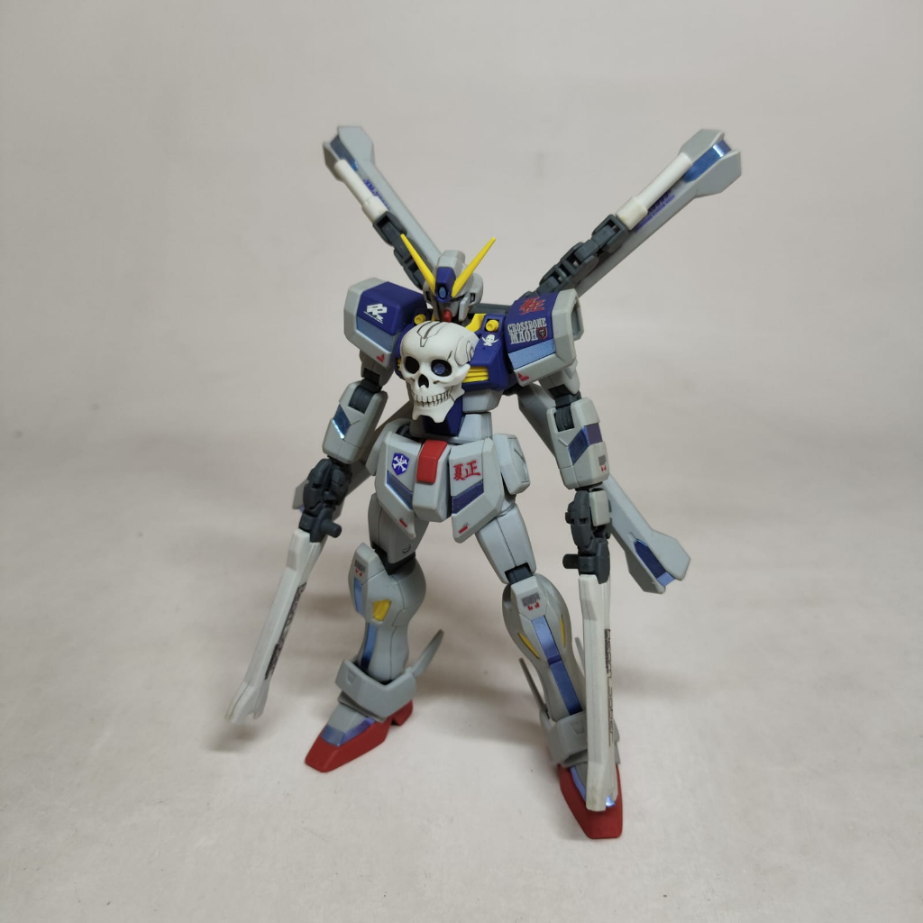 Bandai HGBF Crossbone Maoh / Model Kit Gundam HG 1/144 2nd Sudah Rakit H052