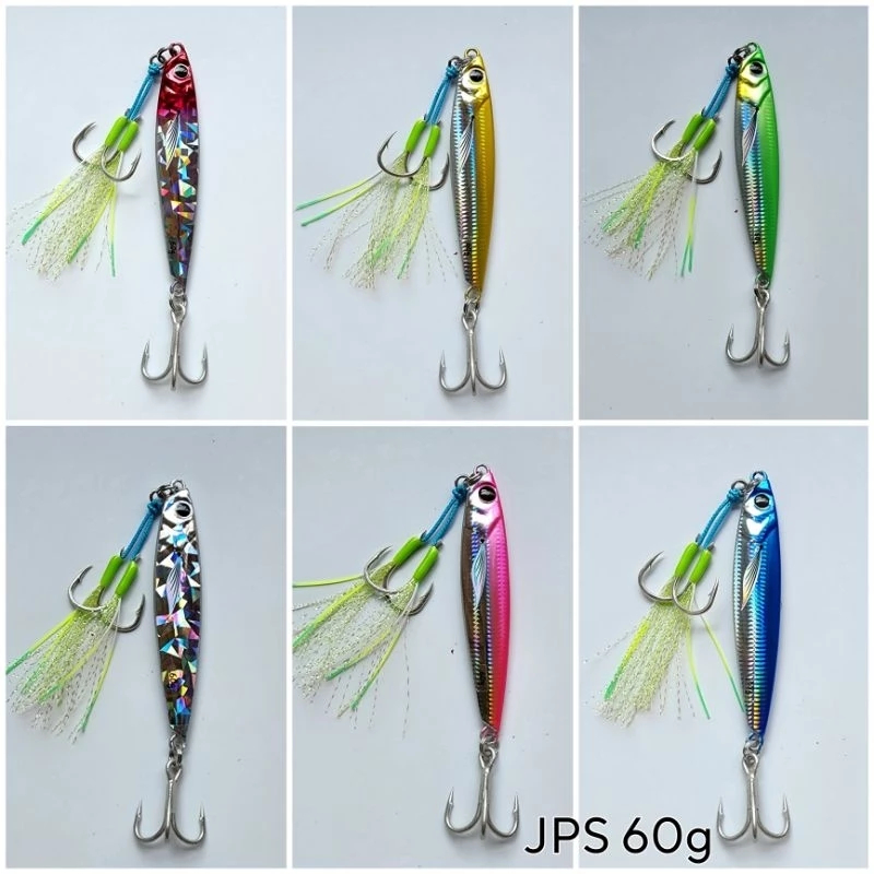 Metal Jig 60gr JIGPARA SHORT - KOMPLIT